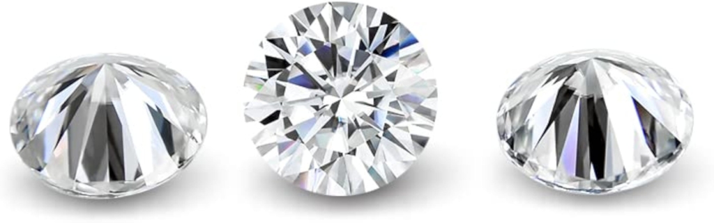 Color and Clarity of Moissanite & Cubic Zirconia