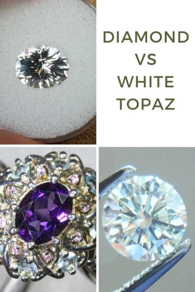 Difference Between White Topaz and Diamond