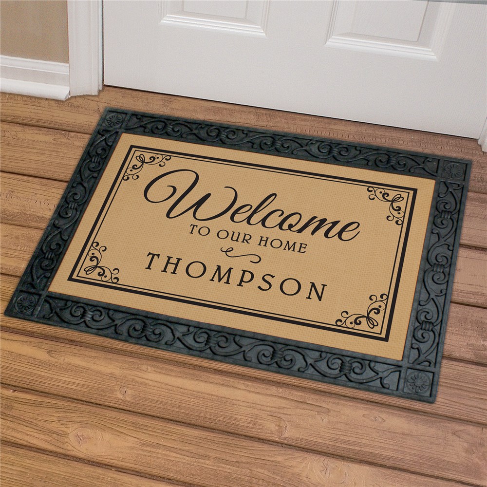 Mat to Greet Guests at Home
