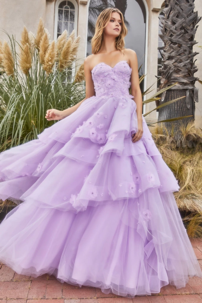 MilaBridal’s Lavender Tulle Dress