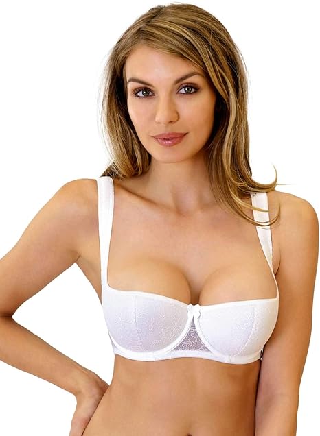 Balconette Bra with Supportive Features