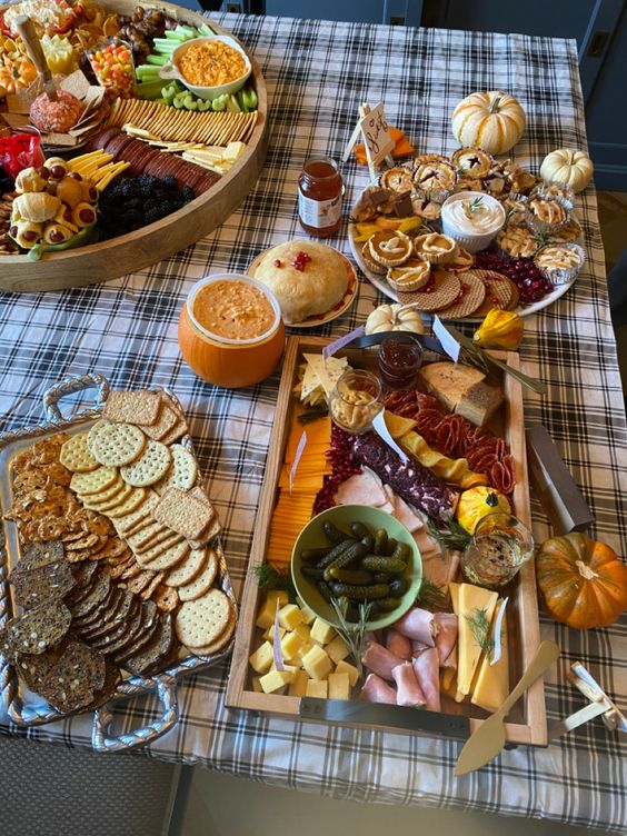 Charcuterie Board with Wild Game for Thanksgiving