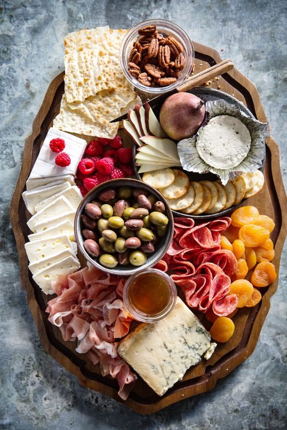 Cheese and Meat Board for Two