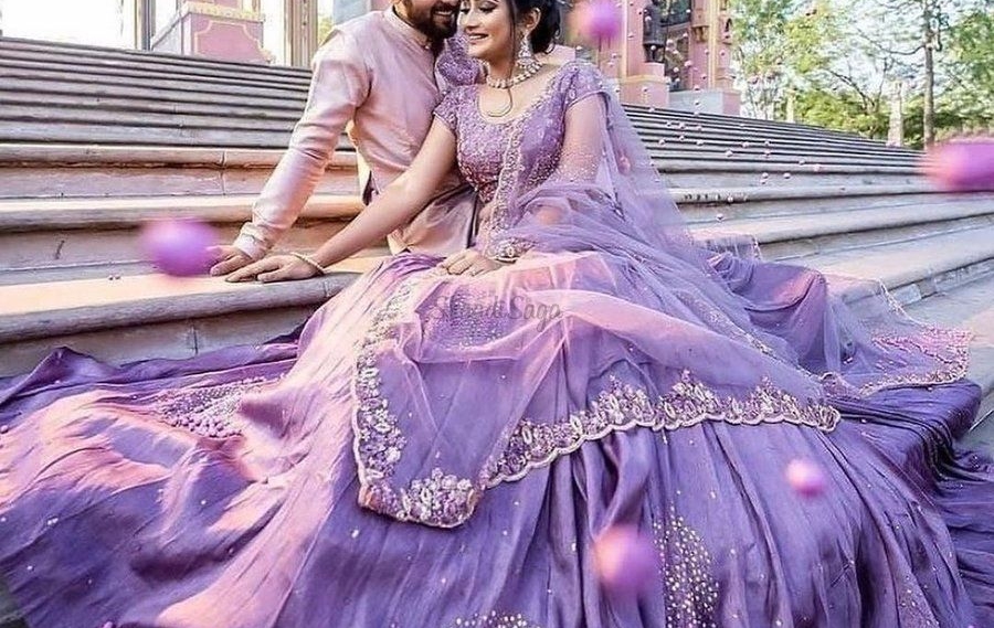 20 of the Best Lavender Wedding Dress Ideas
