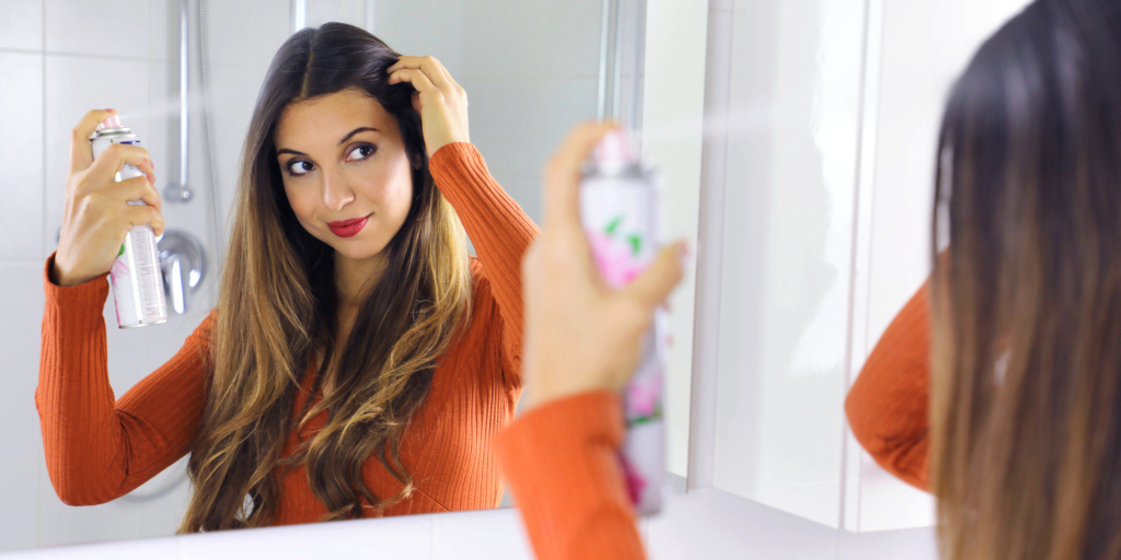 Refresh Second-Day Hair with Dry Shampoo