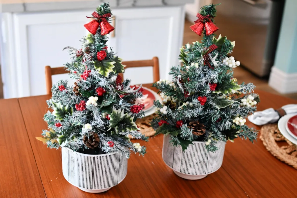 Get Two Dollar Tree Christmas Trees .jpeg