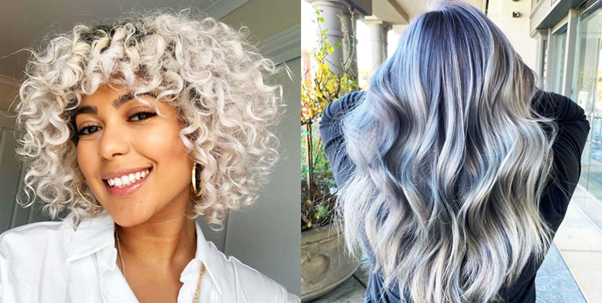 New Social Media Trend of Gray Hair