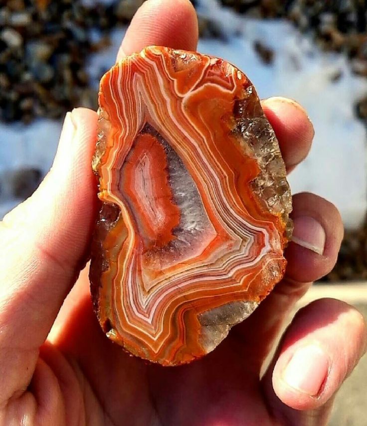 Agate Colorful Rock